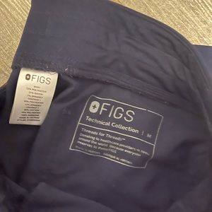 Figs Zamora jogger scrubs navy blue size medium